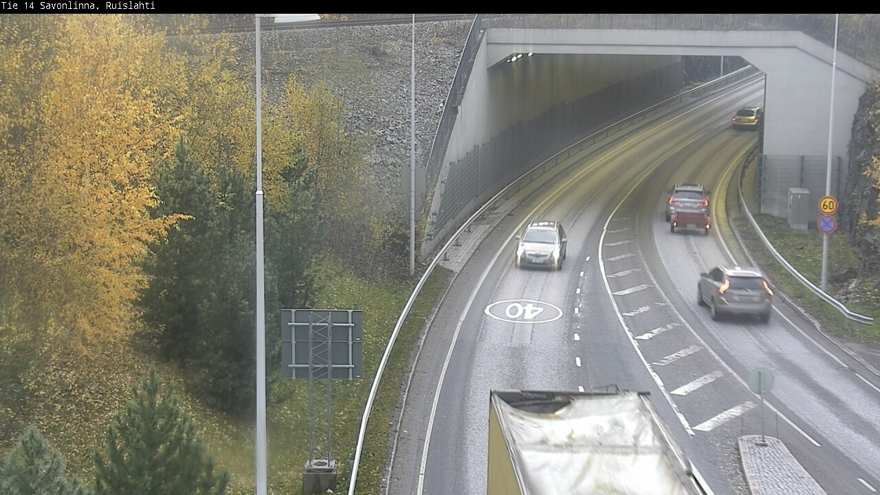 Kelikamerat Kuva Tie 14 Savonlinna, Ruislahti, Savonlinna, Etelä-Savo