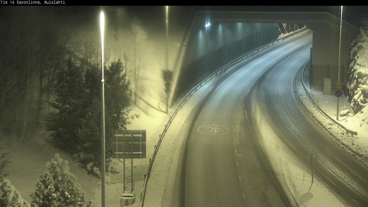 Kelikamerat Kuva Tie 14 Savonlinna, Ruislahti, Savonlinna, Etelä-Savo