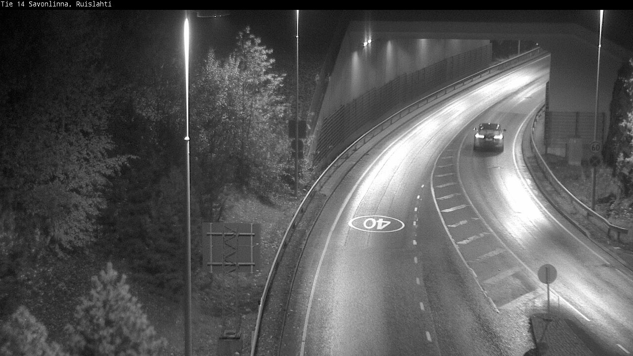 Kelikamerat Kuva Tie 14 Savonlinna, Ruislahti, Savonlinna, Etelä-Savo