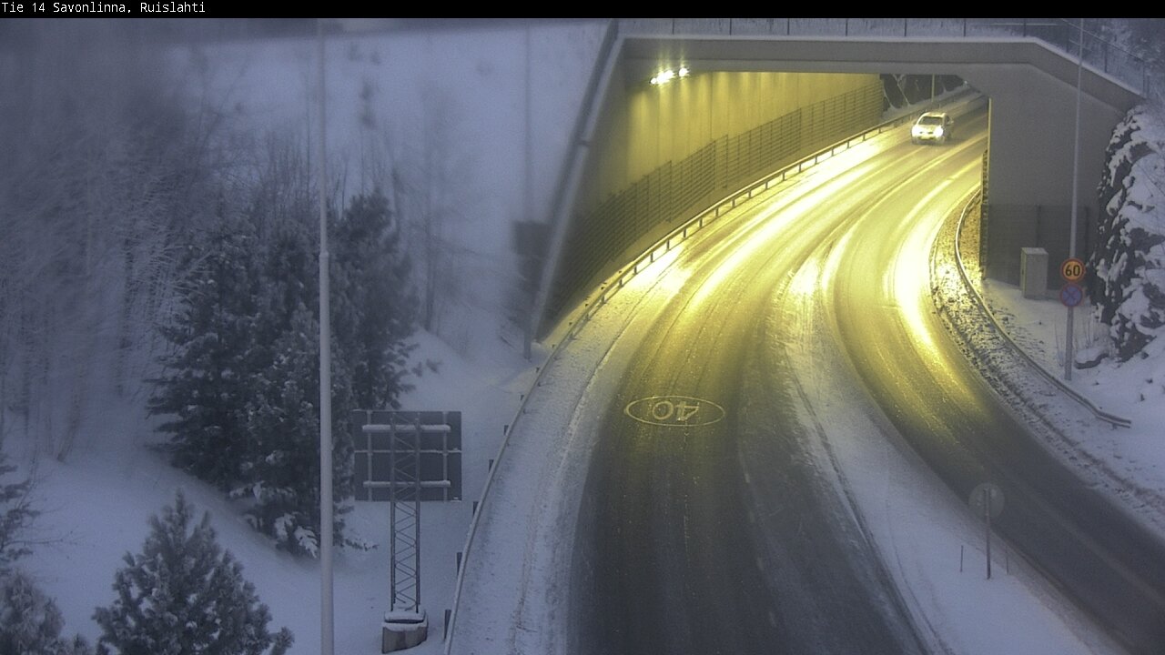 Kelikamerat Kuva Tie 14 Savonlinna, Ruislahti, Savonlinna, Etelä-Savo