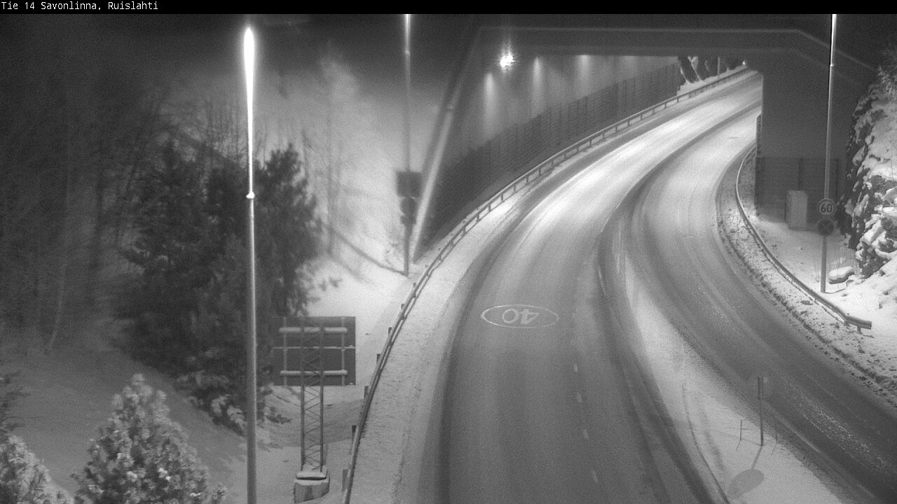 Kelikamerat Kuva Tie 14 Savonlinna, Ruislahti, Savonlinna, Etelä-Savo