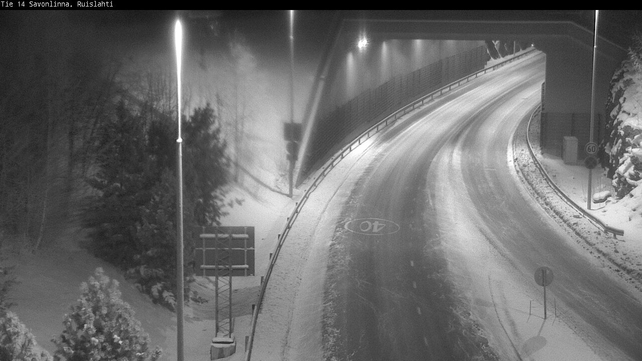 Kelikamerat Kuva Tie 14 Savonlinna, Ruislahti, Savonlinna, Etelä-Savo