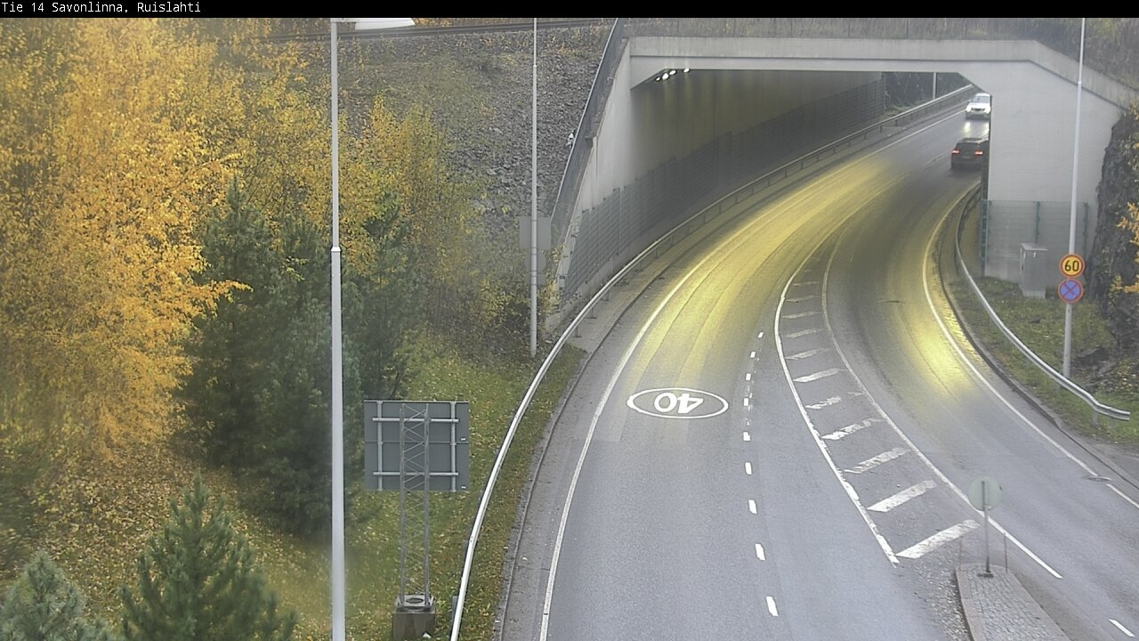 Kelikamerat Kuva Tie 14 Savonlinna, Ruislahti, Savonlinna, Etelä-Savo