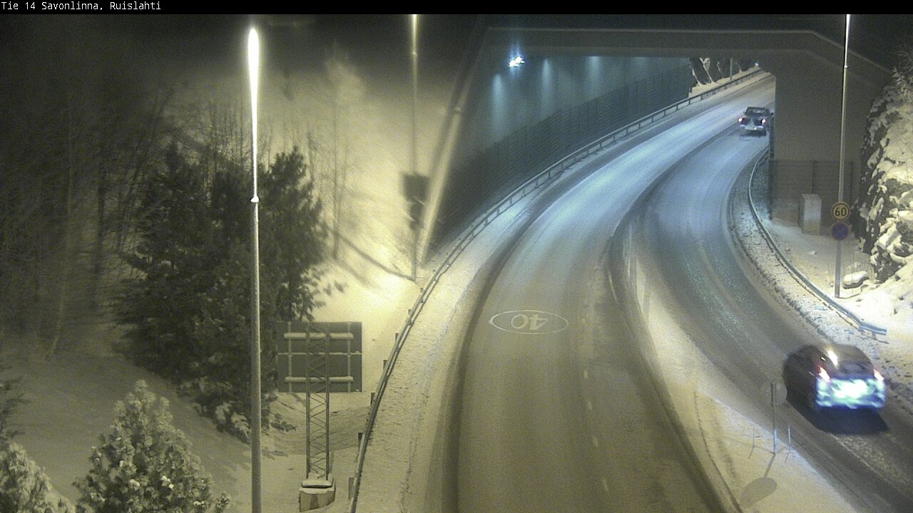 Kelikamerat Kuva Tie 14 Savonlinna, Ruislahti, Savonlinna, Etelä-Savo