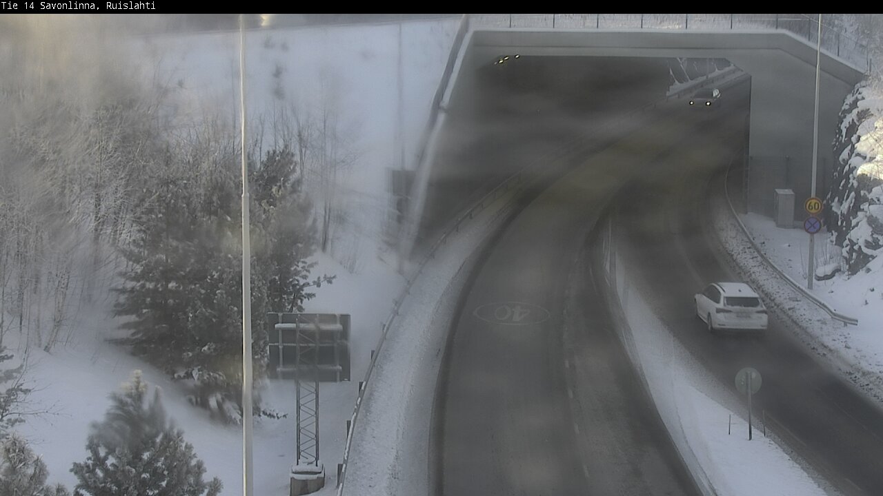 Kelikamerat Kuva Tie 14 Savonlinna, Ruislahti, Savonlinna, Etelä-Savo