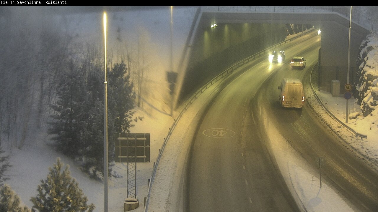 Kelikamerat Kuva Tie 14 Savonlinna, Ruislahti, Savonlinna, Etelä-Savo