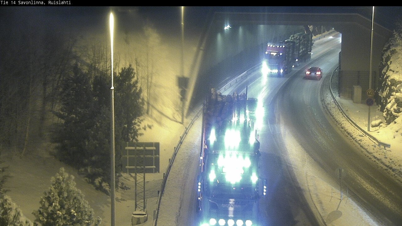 Kelikamerat Kuva Tie 14 Savonlinna, Ruislahti, Savonlinna, Etelä-Savo