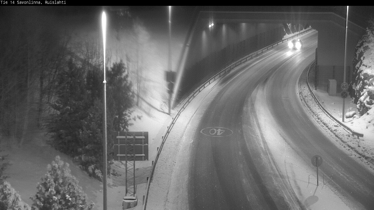 Kelikamerat Kuva Tie 14 Savonlinna, Ruislahti, Savonlinna, Etelä-Savo