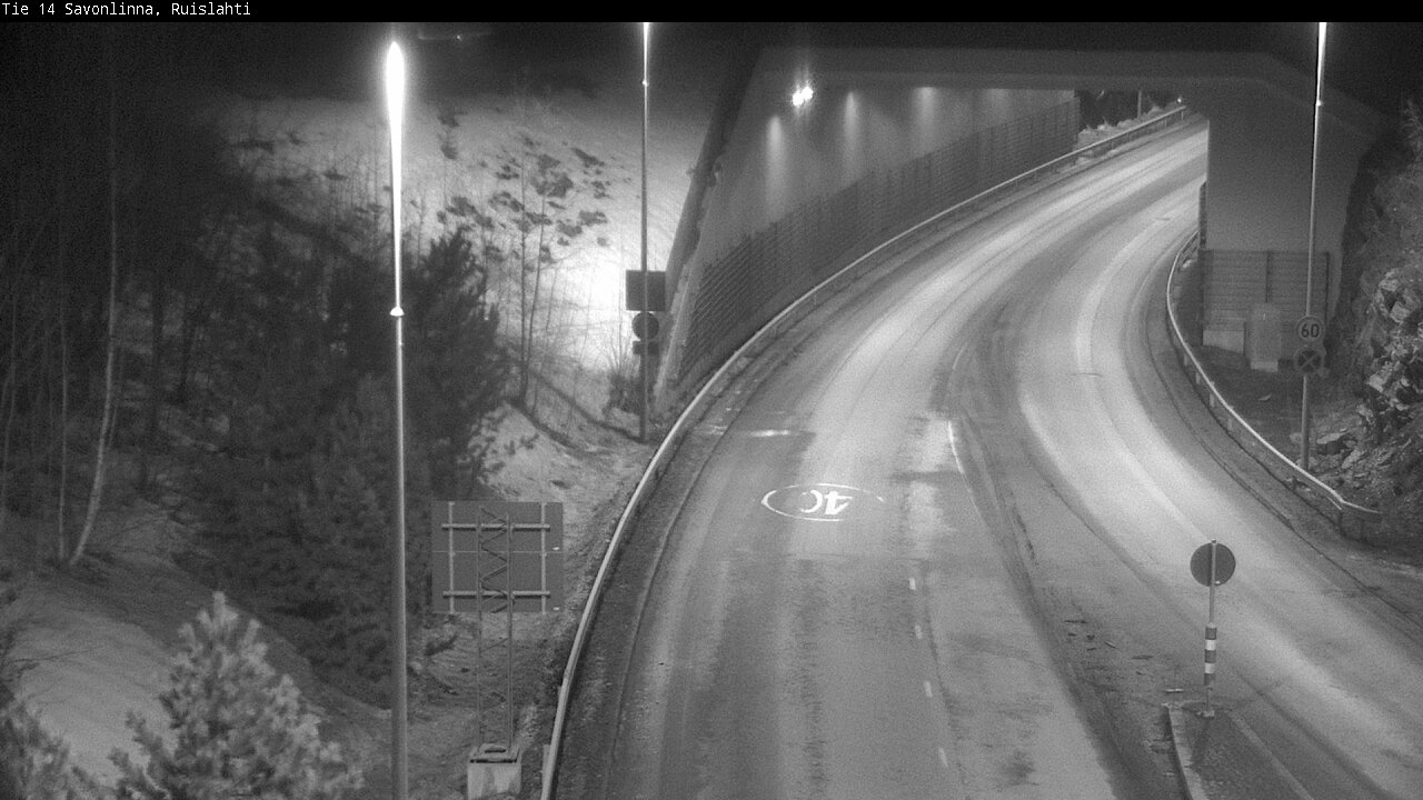 Kelikamerat Kuva Tie 14 Savonlinna, Ruislahti, Savonlinna, Etelä-Savo