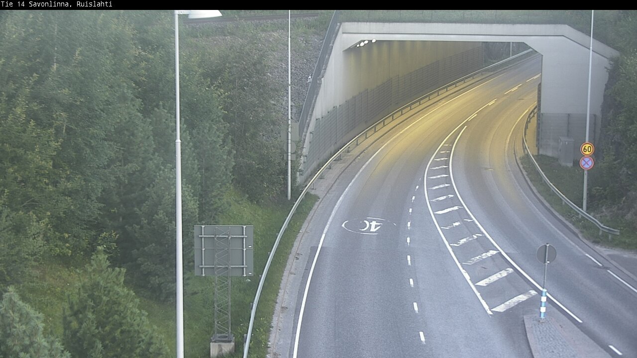 Kelikamerat Kuva Tie 14 Savonlinna, Ruislahti, Savonlinna, Etelä-Savo