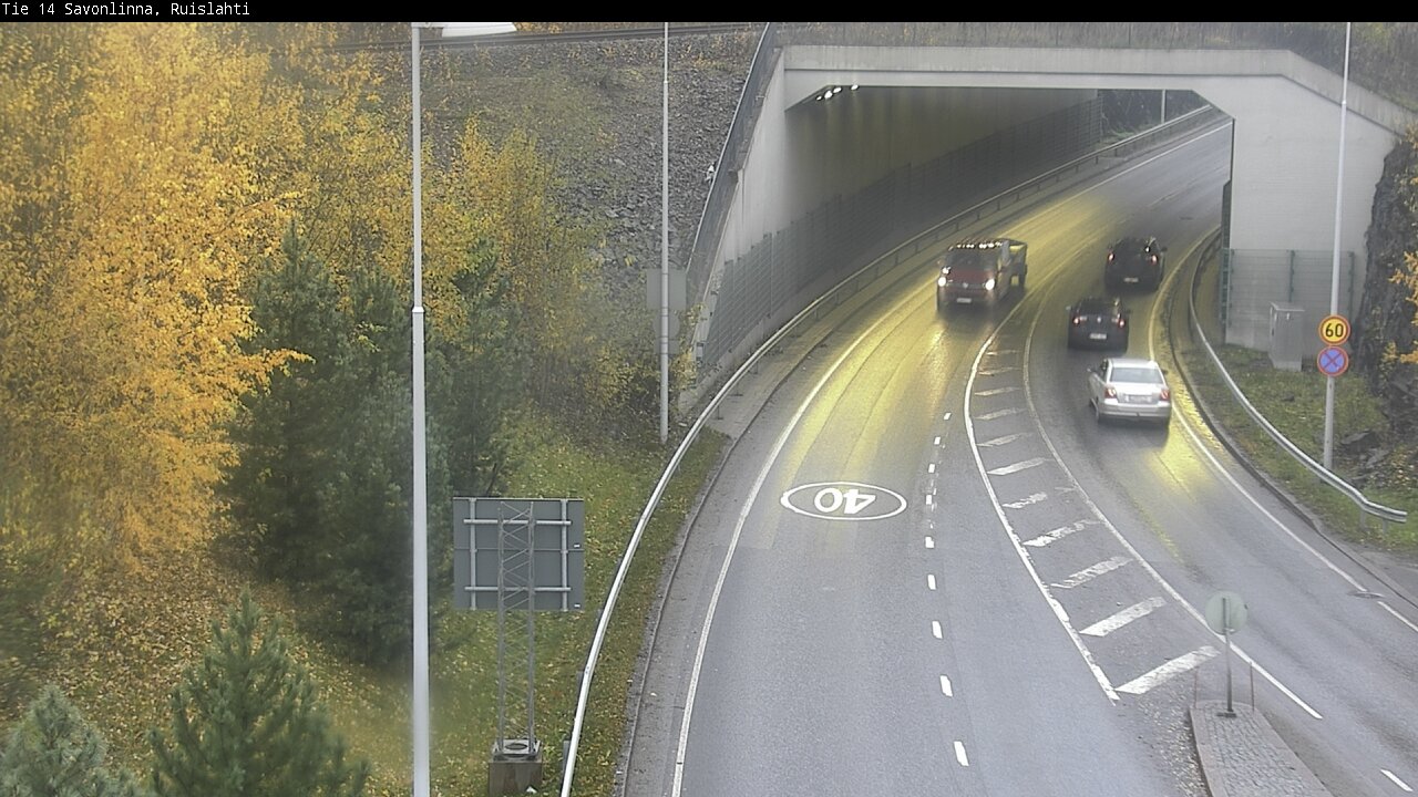 Kelikamerat Kuva Tie 14 Savonlinna, Ruislahti, Savonlinna, Etelä-Savo