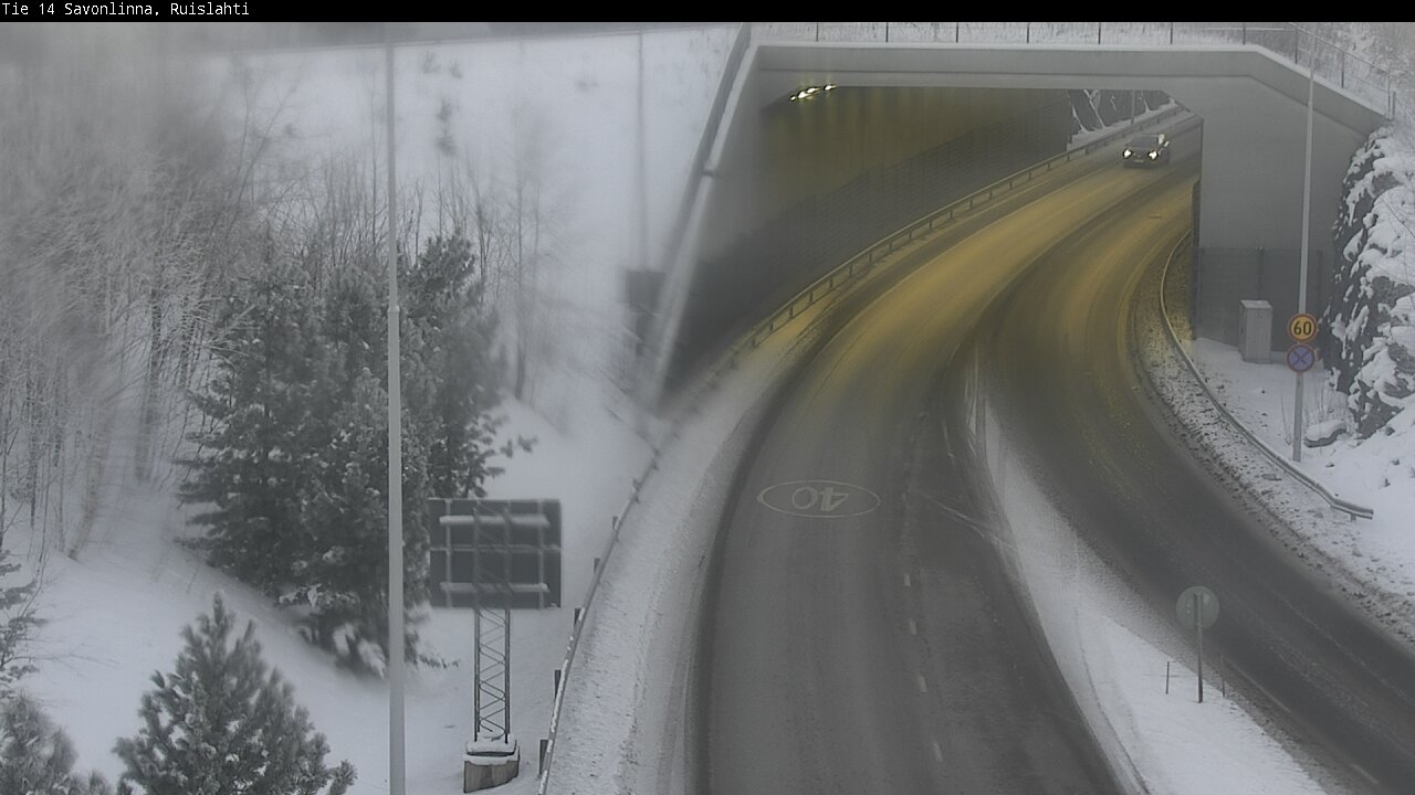 Kelikamerat Kuva Tie 14 Savonlinna, Ruislahti, Savonlinna, Etelä-Savo