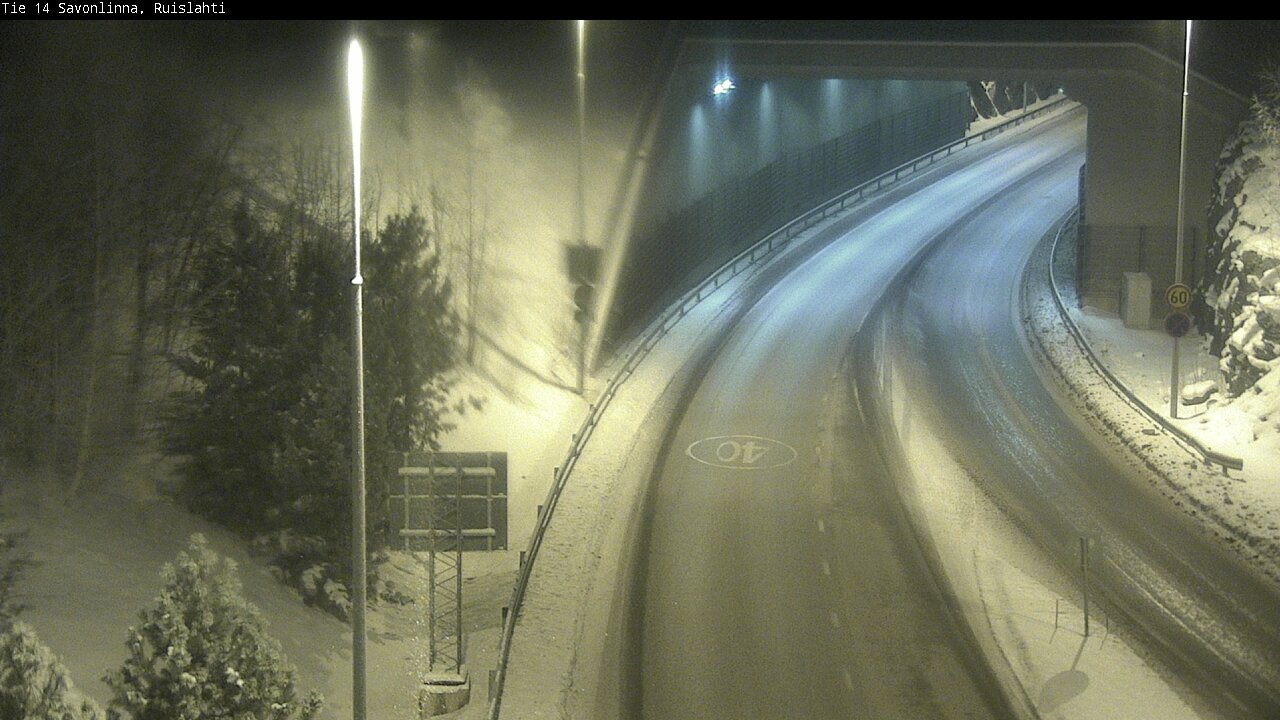 Kelikamerat Kuva Tie 14 Savonlinna, Ruislahti, Savonlinna, Etelä-Savo