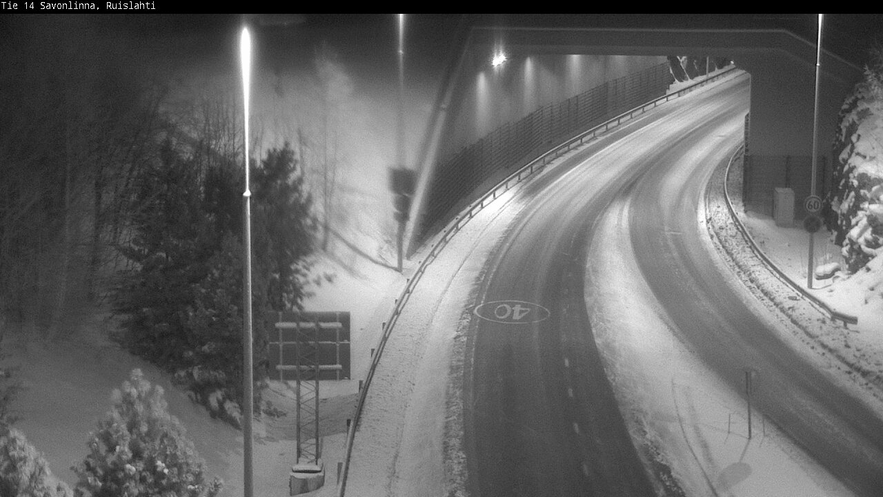 Kelikamerat Kuva Tie 14 Savonlinna, Ruislahti, Savonlinna, Etelä-Savo