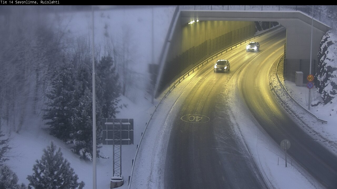 Kelikamerat Kuva Tie 14 Savonlinna, Ruislahti, Savonlinna, Etelä-Savo