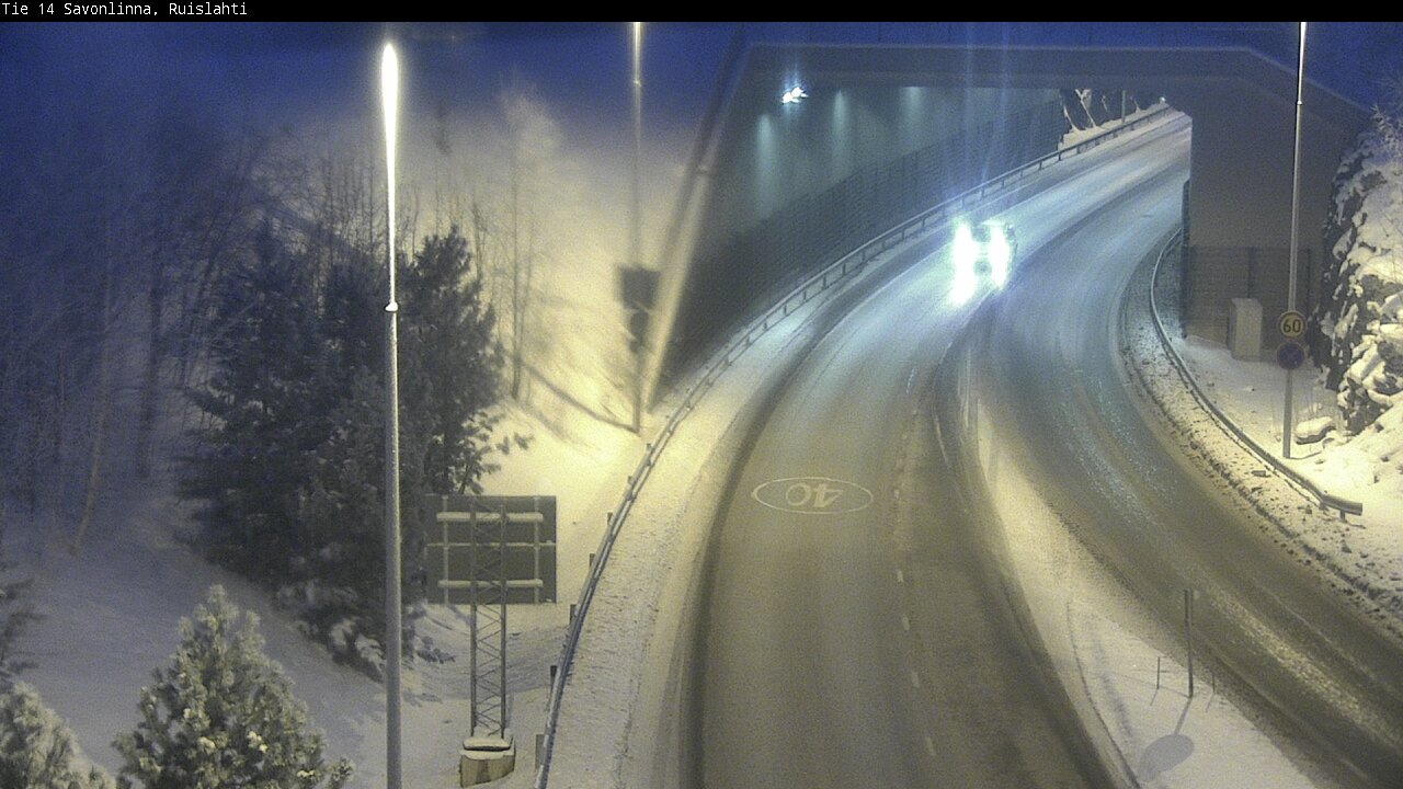 Kelikamerat Kuva Tie 14 Savonlinna, Ruislahti, Savonlinna, Etelä-Savo