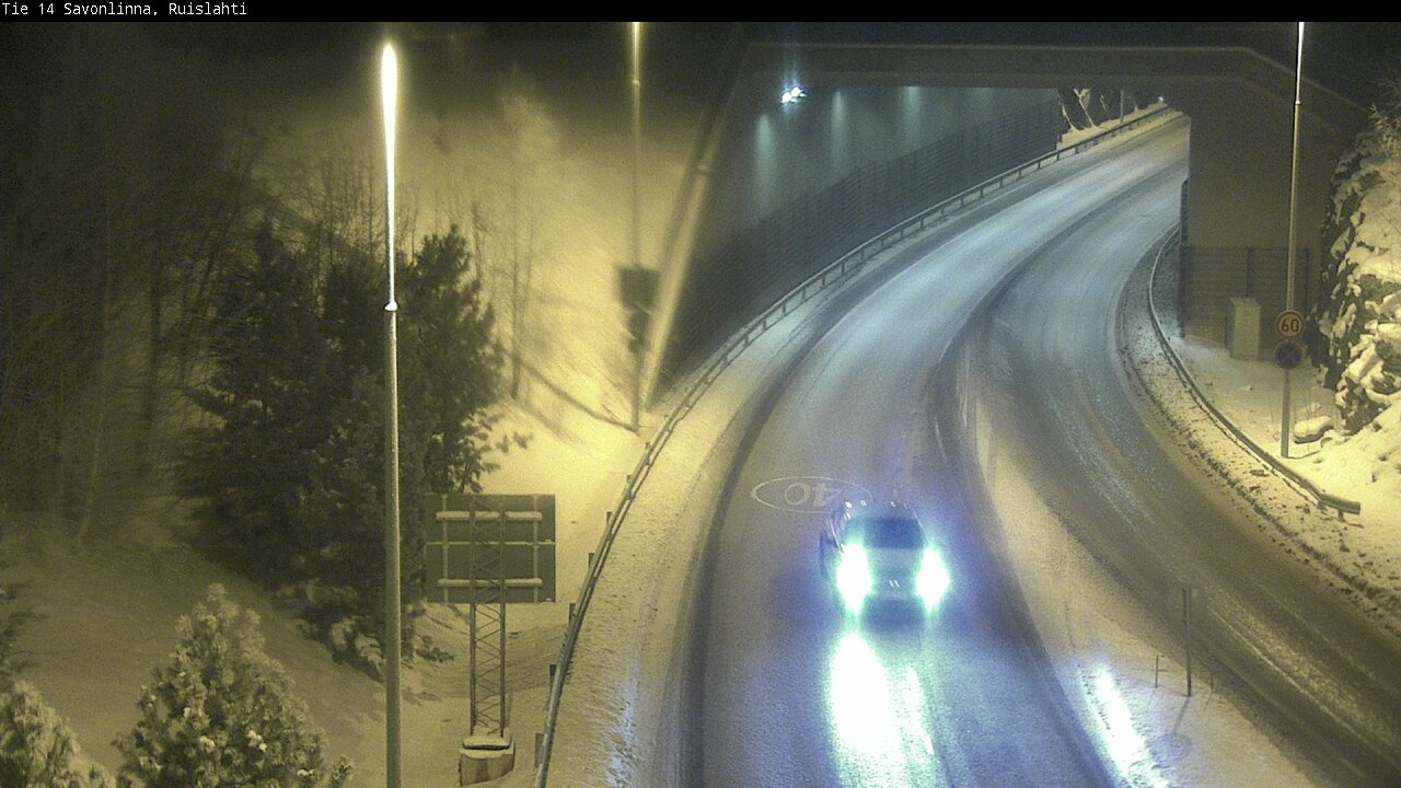 Kelikamerat Kuva Tie 14 Savonlinna, Ruislahti, Savonlinna, Etelä-Savo