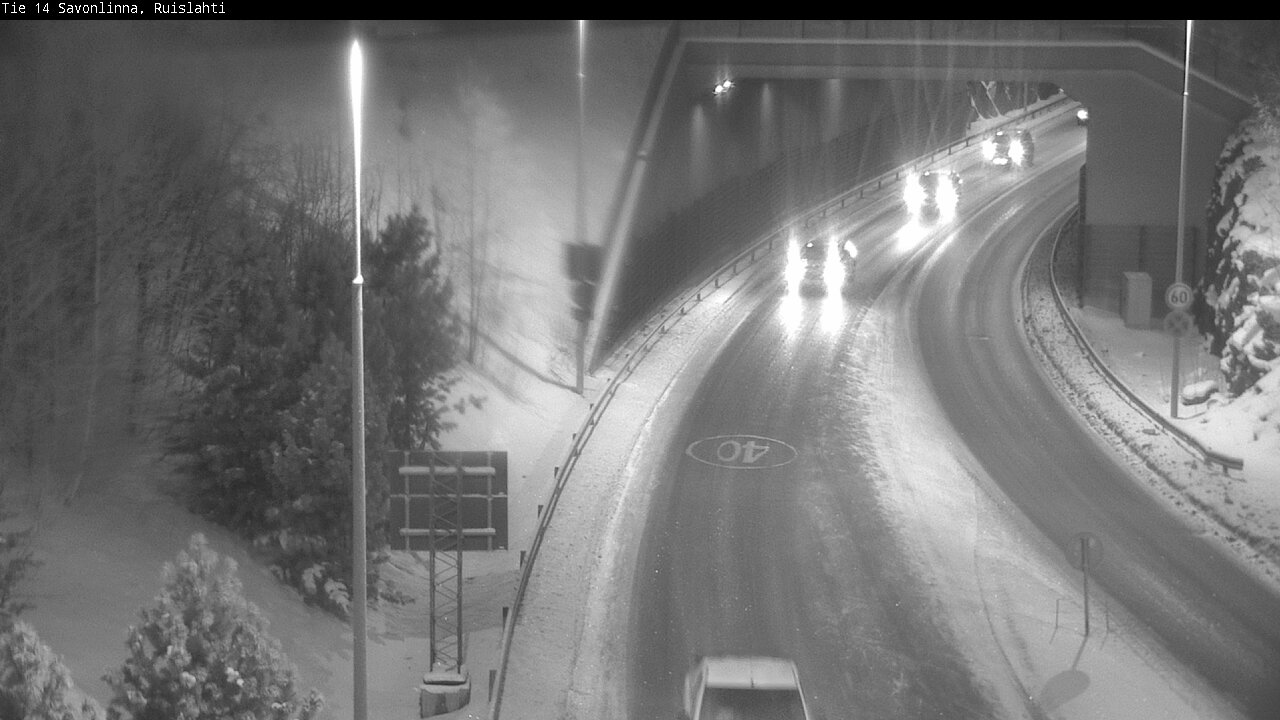 Kelikamerat Kuva Tie 14 Savonlinna, Ruislahti, Savonlinna, Etelä-Savo