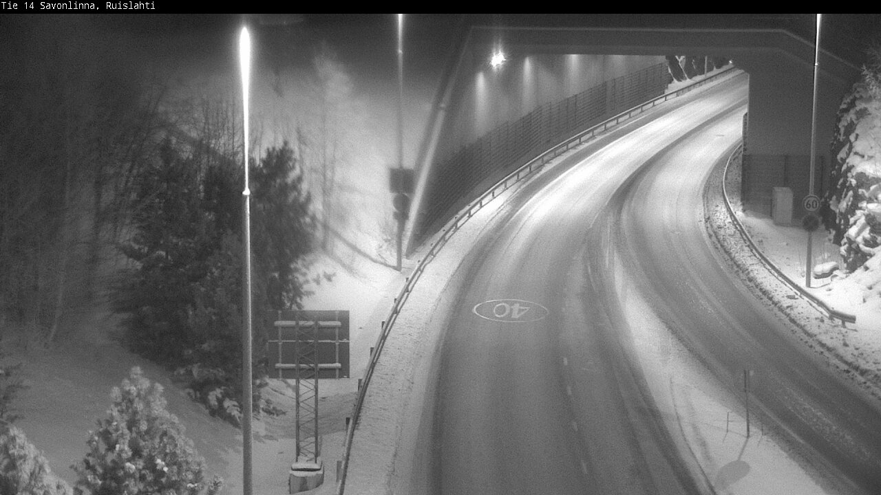 Kelikamerat Kuva Tie 14 Savonlinna, Ruislahti, Savonlinna, Etelä-Savo