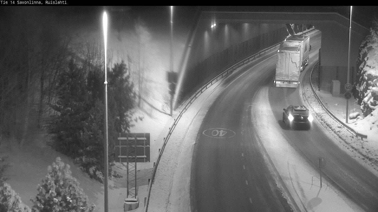 Kelikamerat Kuva Tie 14 Savonlinna, Ruislahti, Savonlinna, Etelä-Savo