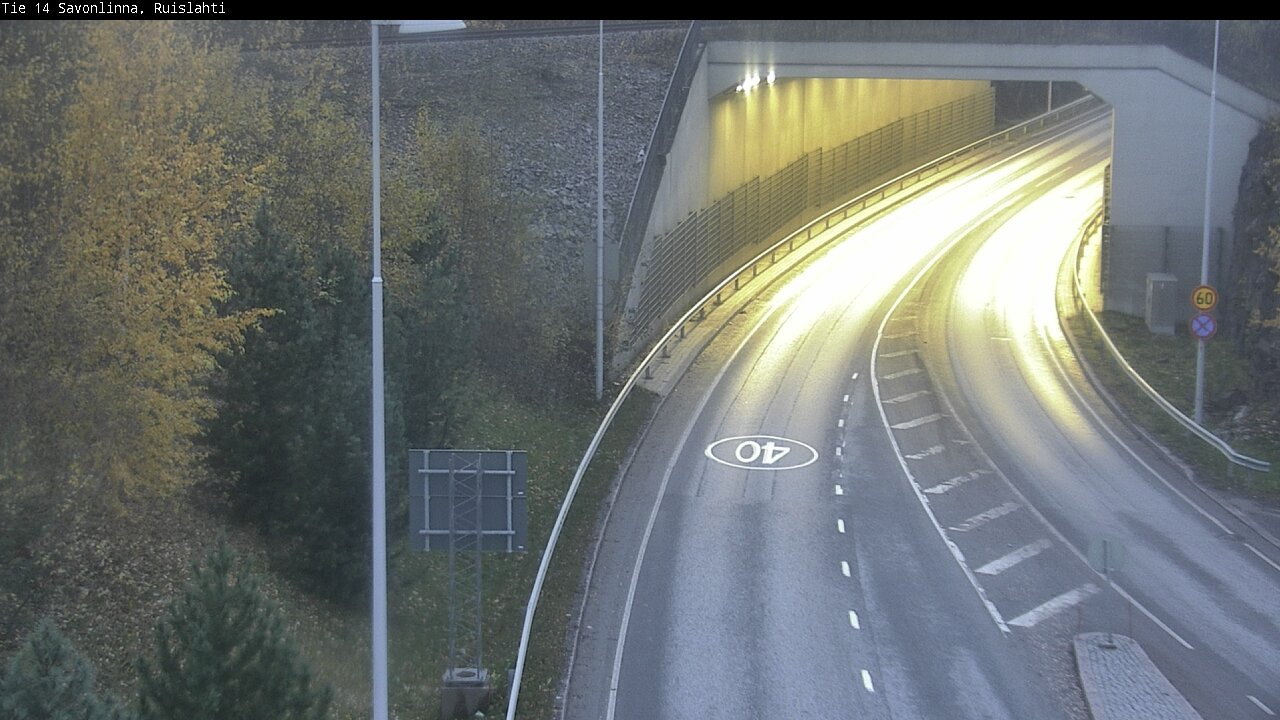 Kelikamerat Kuva Tie 14 Savonlinna, Ruislahti, Savonlinna, Etelä-Savo