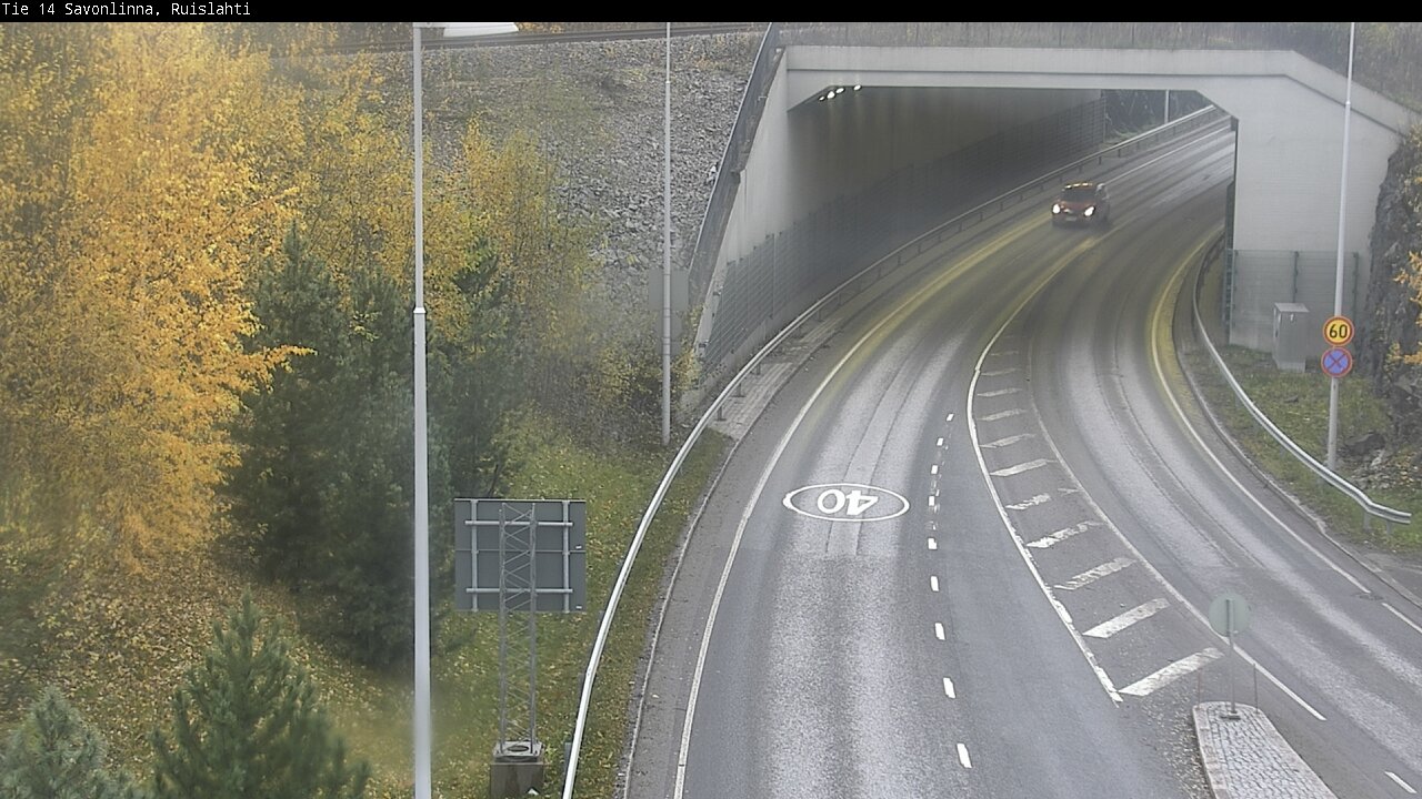 Kelikamerat Kuva Tie 14 Savonlinna, Ruislahti, Savonlinna, Etelä-Savo