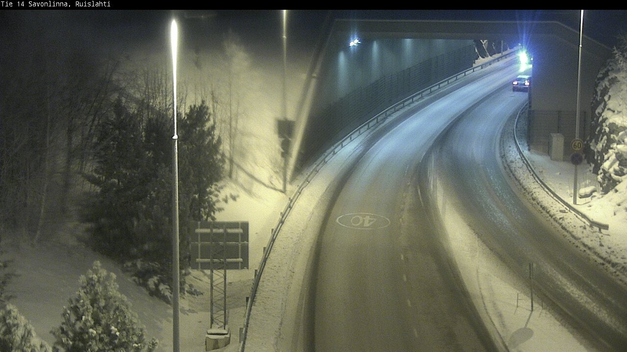 Kelikamerat Kuva Tie 14 Savonlinna, Ruislahti, Savonlinna, Etelä-Savo