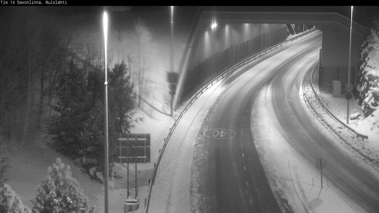 Kelikamerat Kuva Tie 14 Savonlinna, Ruislahti, Savonlinna, Etelä-Savo