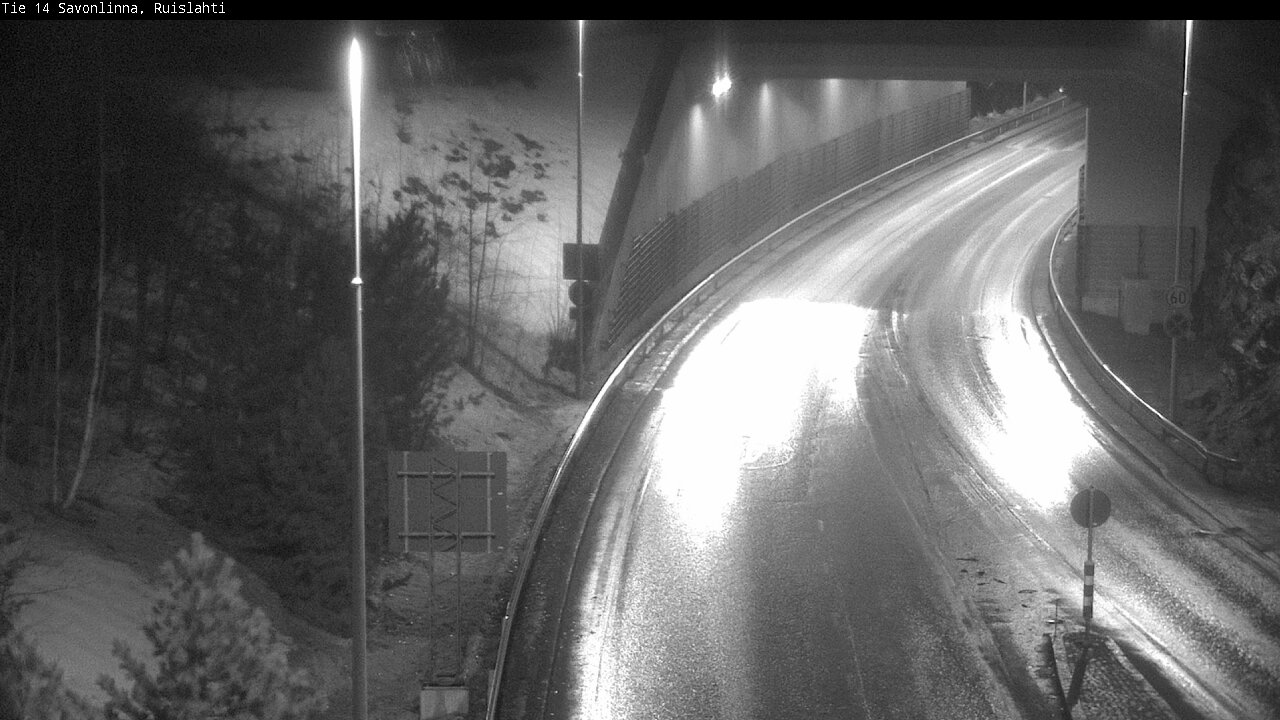 Kelikamerat Kuva Tie 14 Savonlinna, Ruislahti, Savonlinna, Etelä-Savo