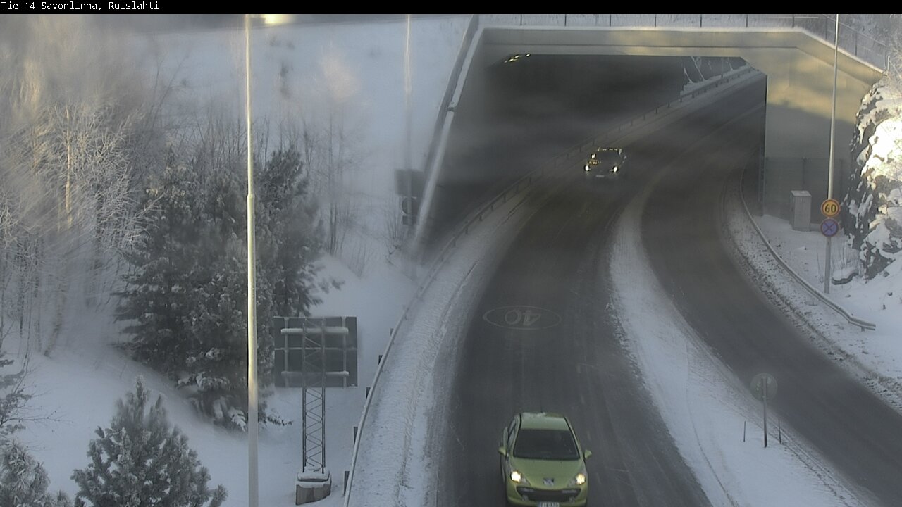 Kelikamerat Kuva Tie 14 Savonlinna, Ruislahti, Savonlinna, Etelä-Savo