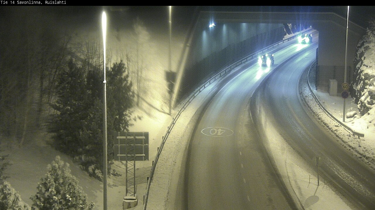 Kelikamerat Kuva Tie 14 Savonlinna, Ruislahti, Savonlinna, Etelä-Savo