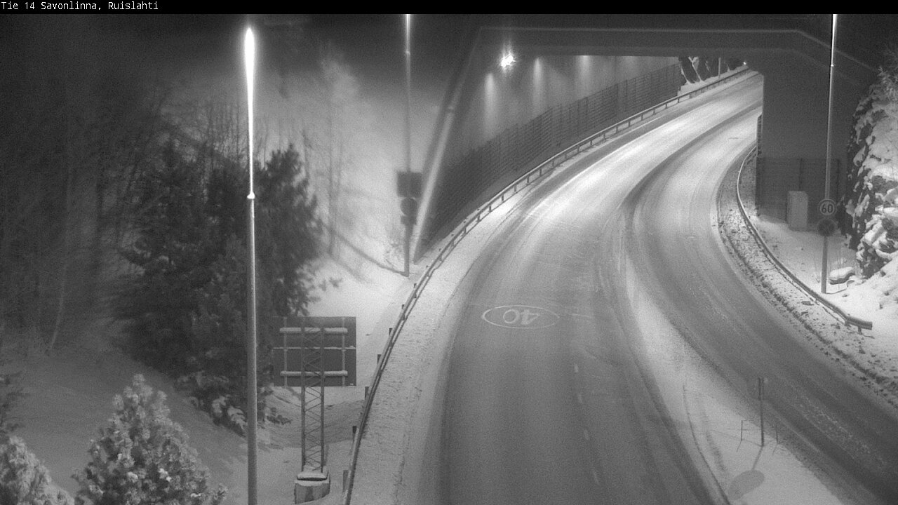 Kelikamerat Kuva Tie 14 Savonlinna, Ruislahti, Savonlinna, Etelä-Savo