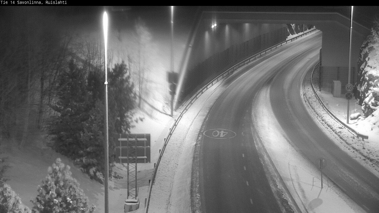 Kelikamerat Kuva Tie 14 Savonlinna, Ruislahti, Savonlinna, Etelä-Savo