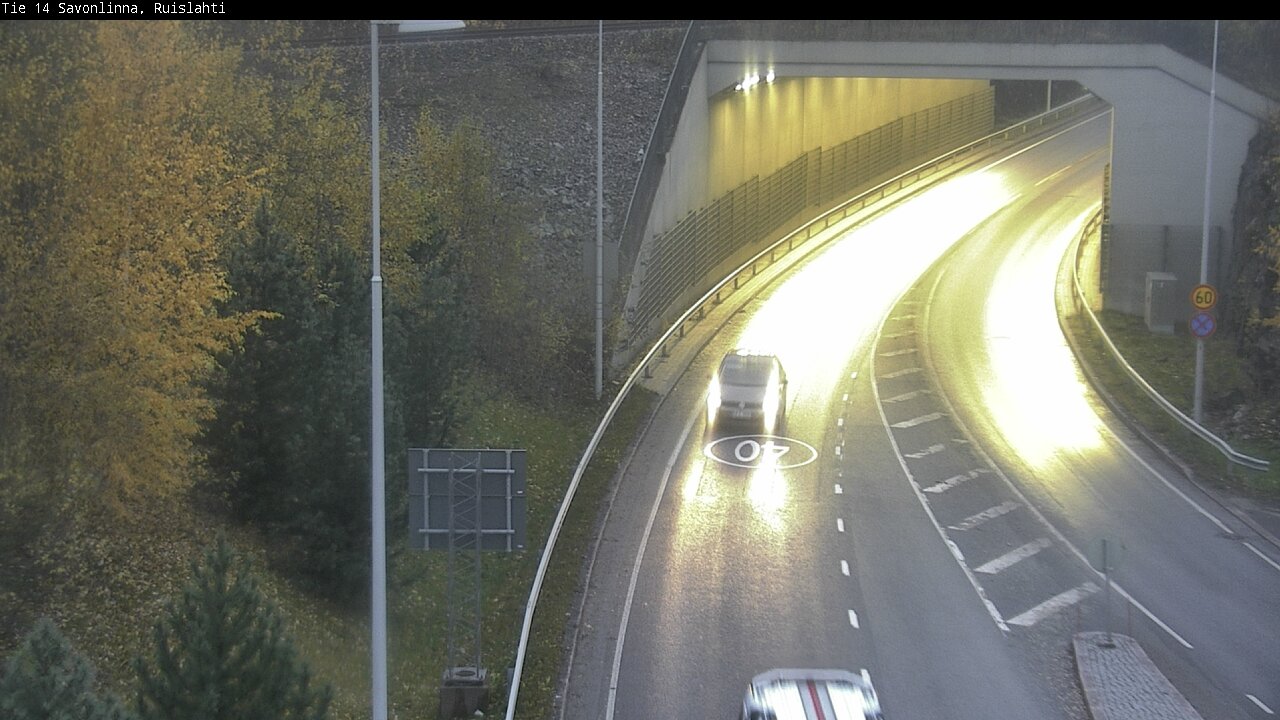 Kelikamerat Kuva Tie 14 Savonlinna, Ruislahti, Savonlinna, Etelä-Savo