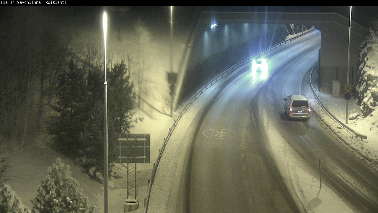 Kelikamerat Kuva Tie 14 Savonlinna, Ruislahti, Savonlinna, Etelä-Savo