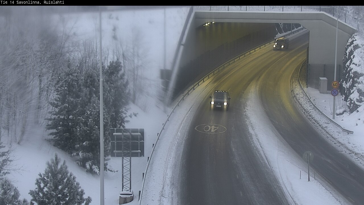 Kelikamerat Kuva Tie 14 Savonlinna, Ruislahti, Savonlinna, Etelä-Savo