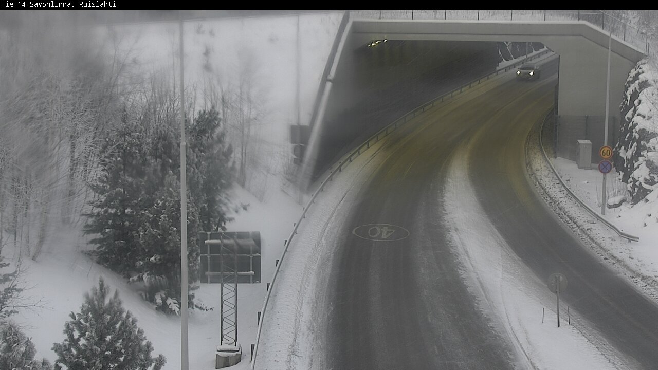 Kelikamerat Kuva Tie 14 Savonlinna, Ruislahti, Savonlinna, Etelä-Savo