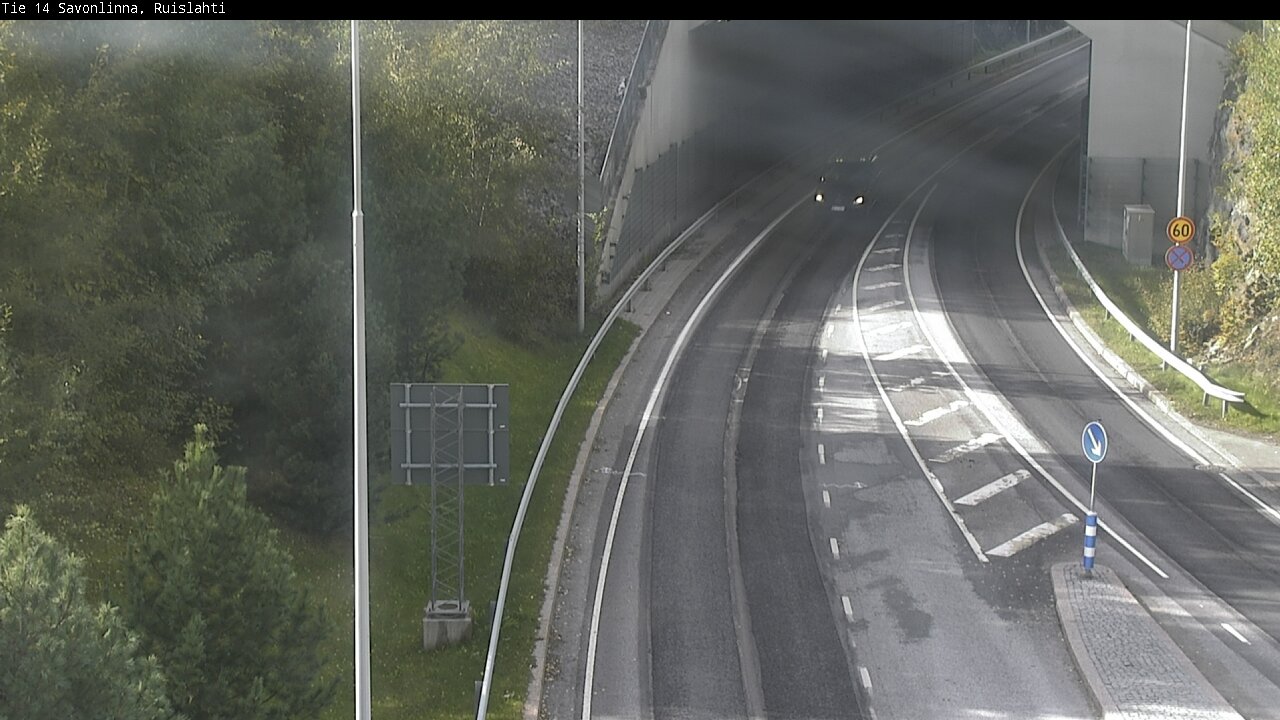 Weather Camera Image Road 14 Savonlinna, Ruislahti, Savonlinna, Etelä-Savo
