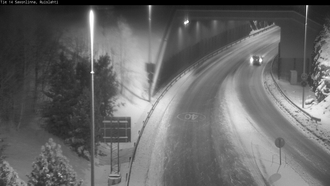 Kelikamerat Kuva Tie 14 Savonlinna, Ruislahti, Savonlinna, Etelä-Savo