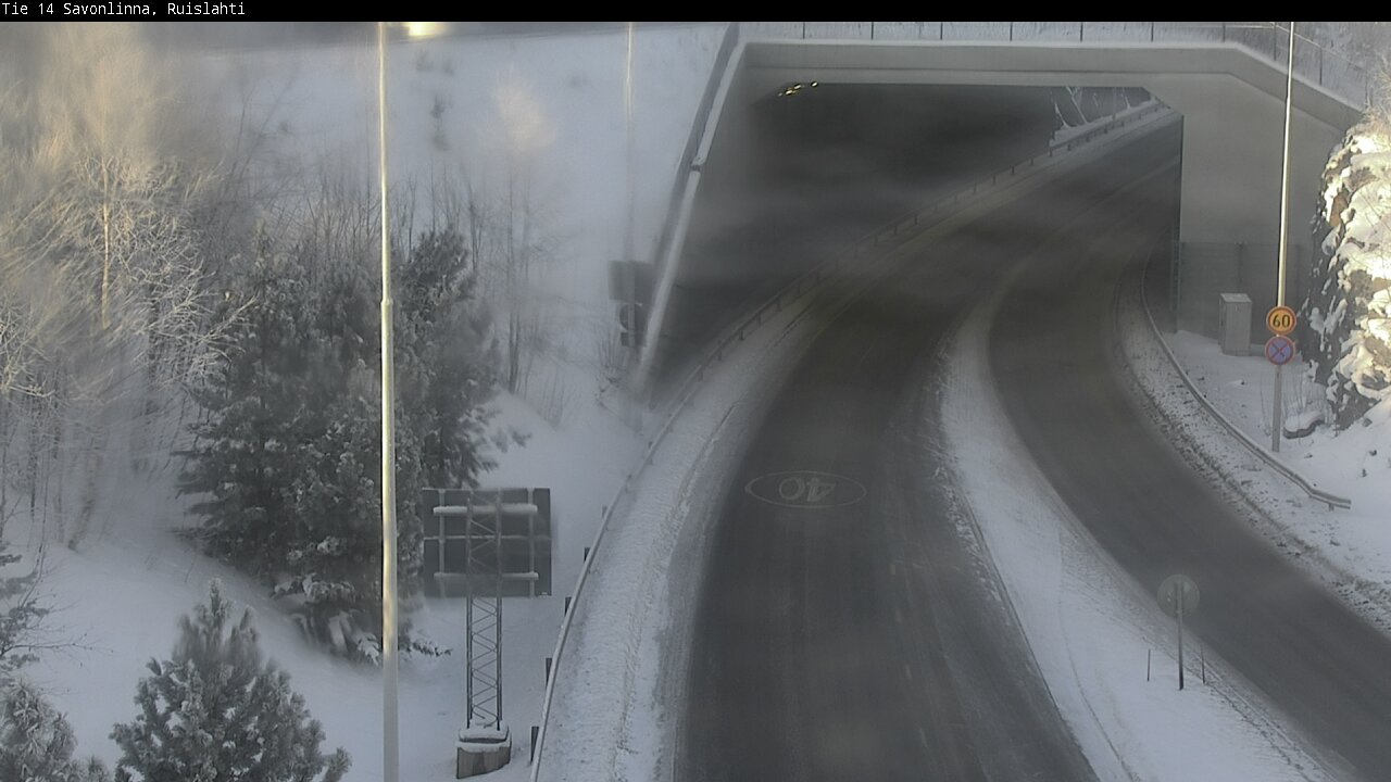 Kelikamerat Kuva Tie 14 Savonlinna, Ruislahti, Savonlinna, Etelä-Savo