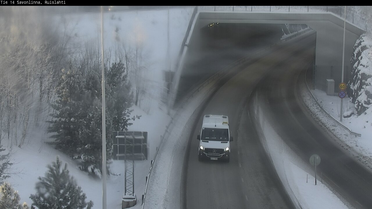 Kelikamerat Kuva Tie 14 Savonlinna, Ruislahti, Savonlinna, Etelä-Savo