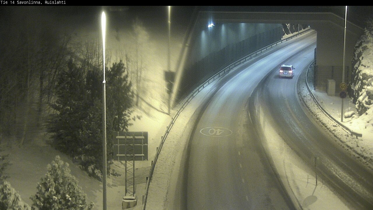 Kelikamerat Kuva Tie 14 Savonlinna, Ruislahti, Savonlinna, Etelä-Savo