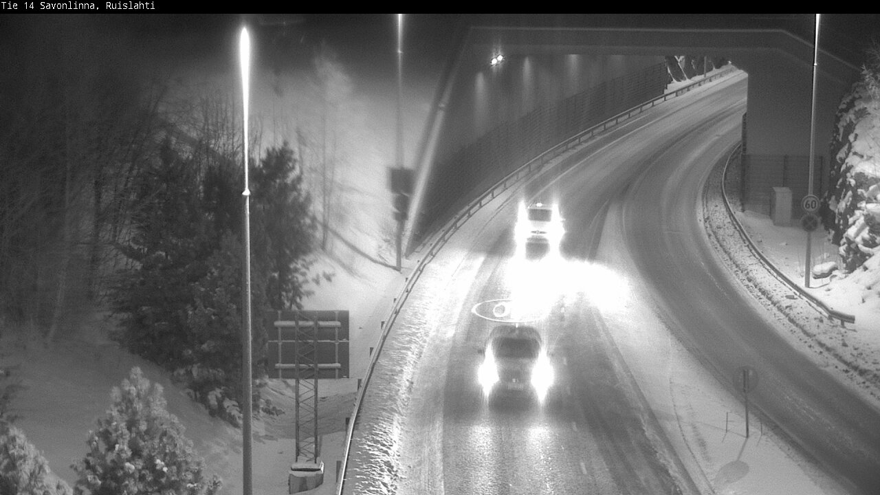 Kelikamerat Kuva Tie 14 Savonlinna, Ruislahti, Savonlinna, Etelä-Savo