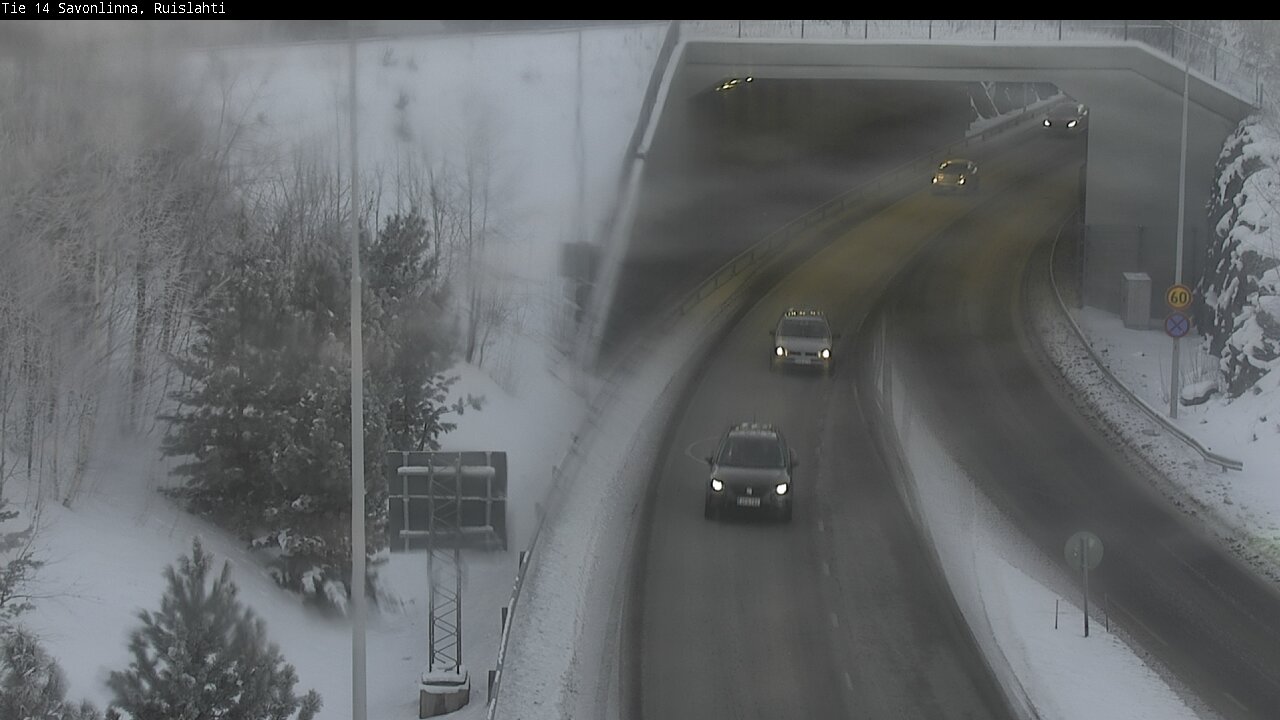 Kelikamerat Kuva Tie 14 Savonlinna, Ruislahti, Savonlinna, Etelä-Savo