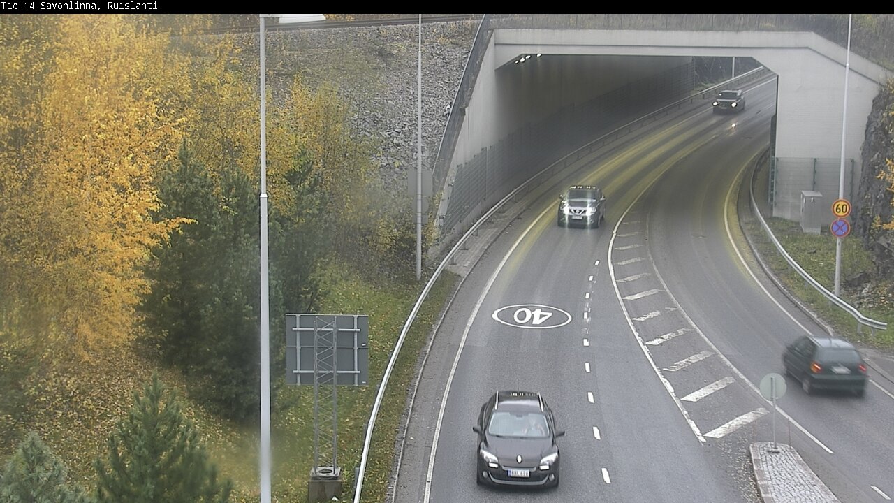 Kelikamerat Kuva Tie 14 Savonlinna, Ruislahti, Savonlinna, Etelä-Savo