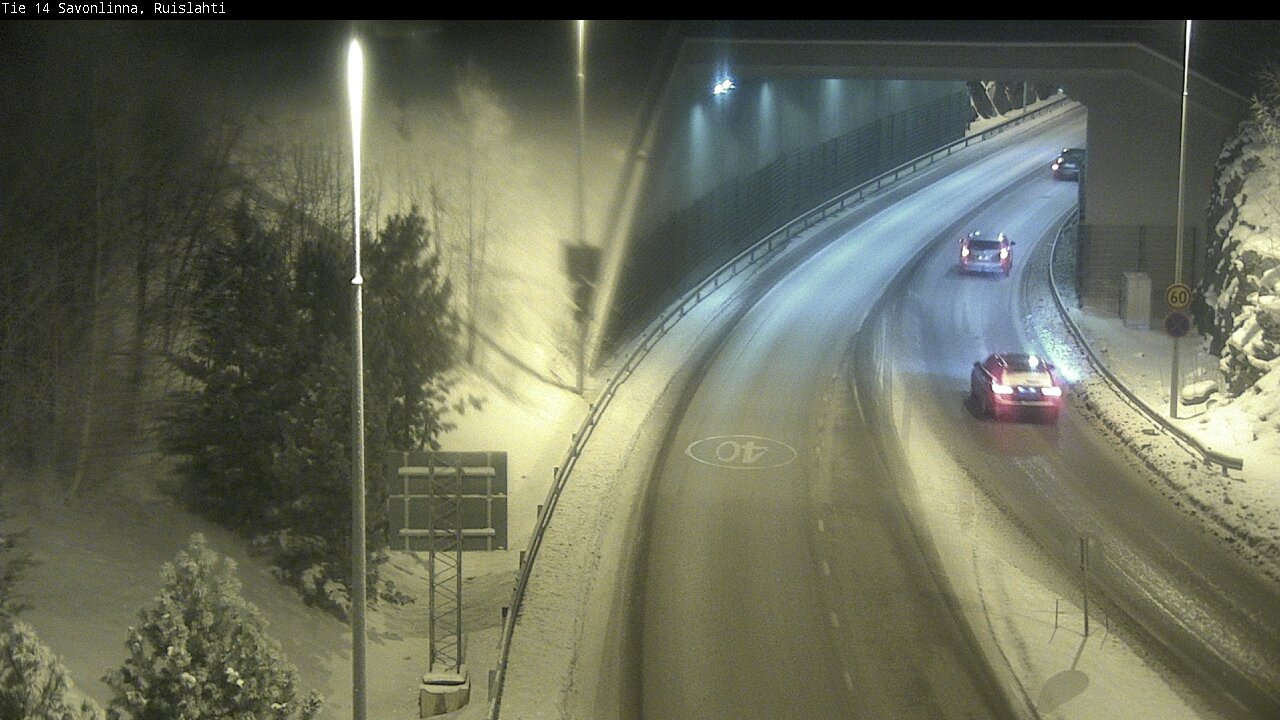 Kelikamerat Kuva Tie 14 Savonlinna, Ruislahti, Savonlinna, Etelä-Savo