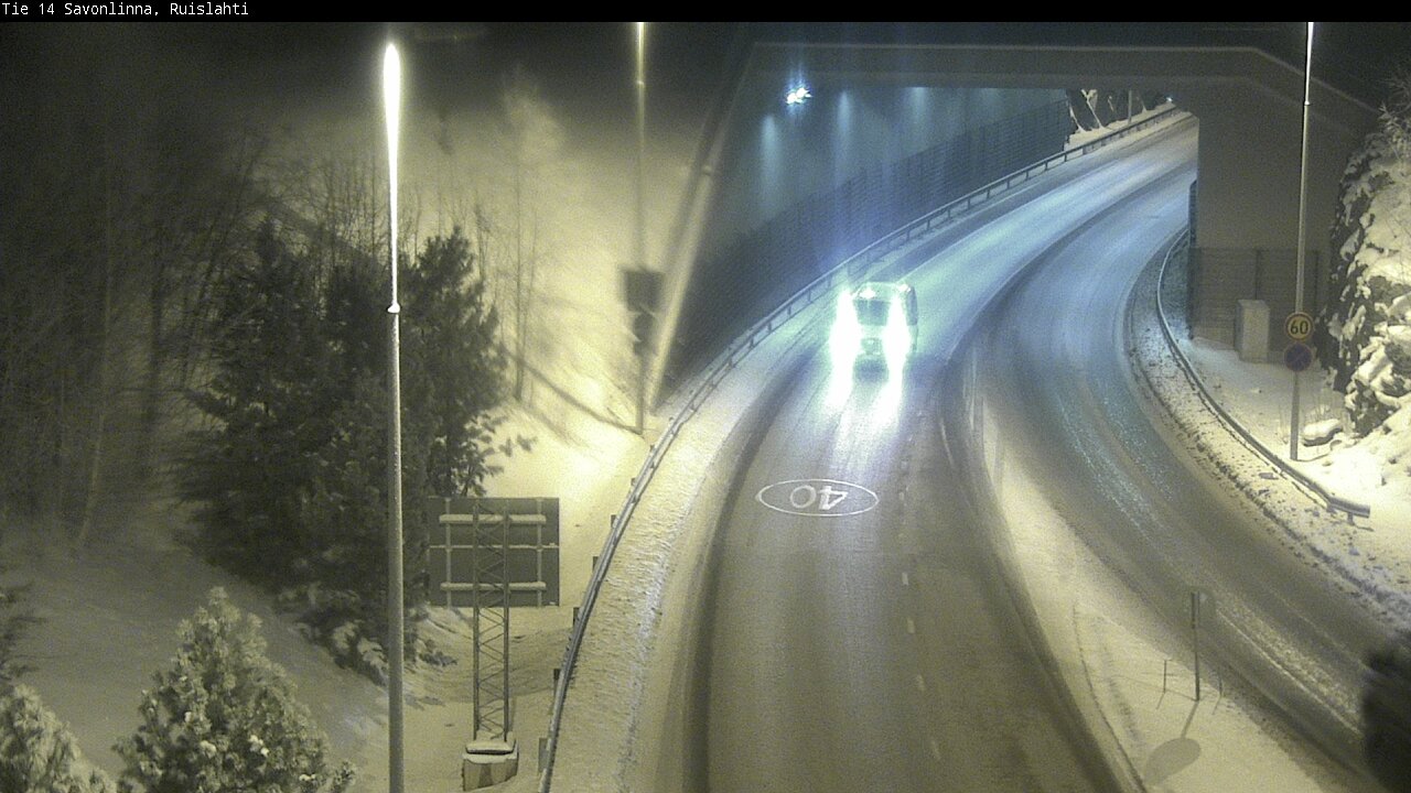 Kelikamerat Kuva Tie 14 Savonlinna, Ruislahti, Savonlinna, Etelä-Savo