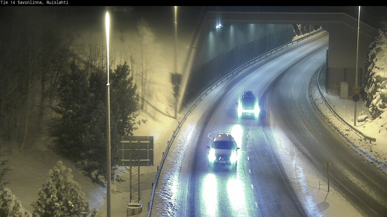 Kelikamerat Kuva Tie 14 Savonlinna, Ruislahti, Savonlinna, Etelä-Savo