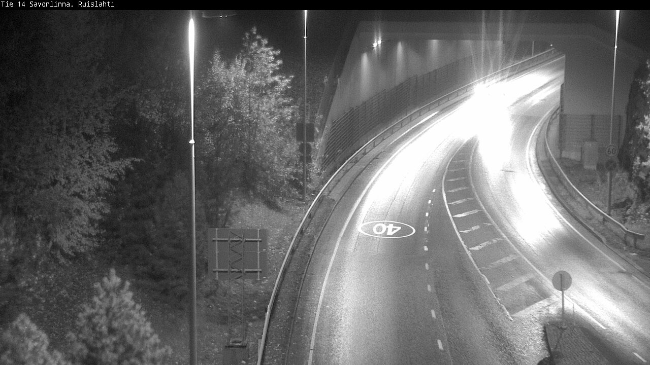 Kelikamerat Kuva Tie 14 Savonlinna, Ruislahti, Savonlinna, Etelä-Savo