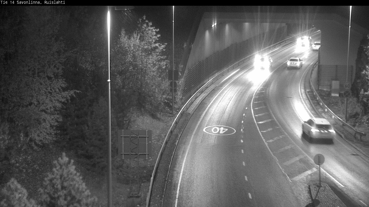 Kelikamerat Kuva Tie 14 Savonlinna, Ruislahti, Savonlinna, Etelä-Savo